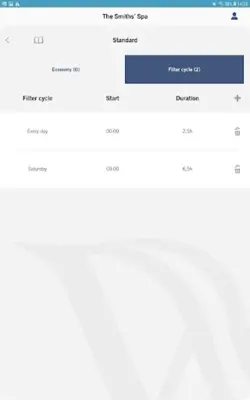 Wellis Spa Control android App screenshot 1